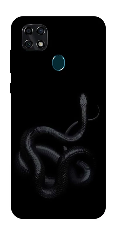 Чехол на ZTE Blade 20 Smart Black snake фото 1 из 1