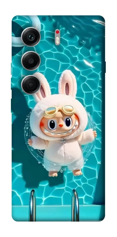 Чехол на Tecno Camon 40 Labubu in the pool ver.2 фото 1 из 1