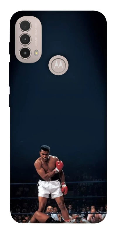 Чохол на Motorola Moto E40 muhammad ali фото 1 з 1
