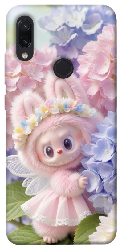 Чохол на Xiaomi Redmi Note 7 / Note 7 Pro / Note 7s Labubu & Flowers ver.1 фото 1 з 1