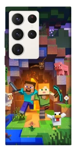 Чехол на Samsung Galaxy S23 Ultra Minecraft game фото 1 из 1