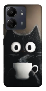 Чехол на Xiaomi Redmi 13C morning cat фото 1 из 1
