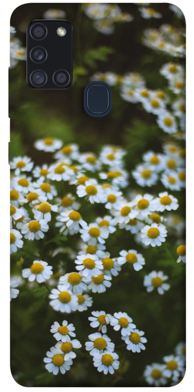 Чехол на Samsung Galaxy A21s Ромашки v13 фото 1 из 1