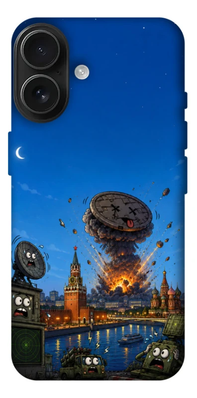 Чохол на Apple iPhone 17 (6.3") Moscow never sleeps ver.8 фото 1 з 1