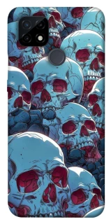 Чехол на Realme C21 Skulls v2 фото 1 из 1