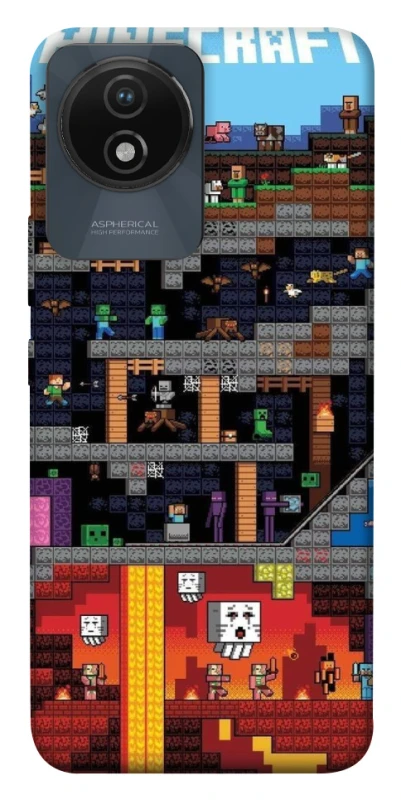 Чохол на Vivo Y02 Minecraft фото 1 з 1