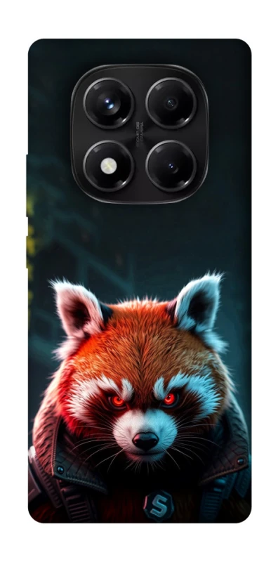 Чохол на Xiaomi Redmi Note 14 Pro 5G Cyber Red Panda фото 1 з 1