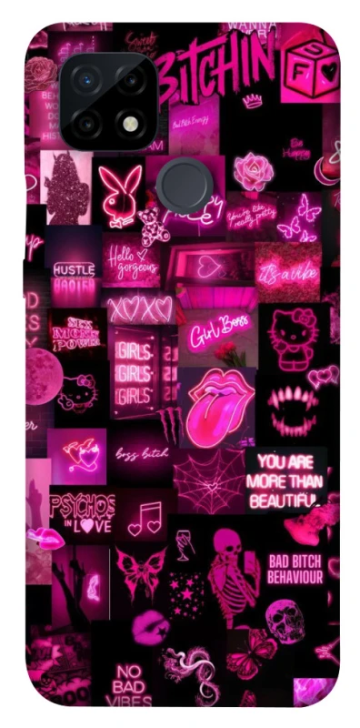 Чехол на Realme C21 Hot collage ver.8 фото 1 из 1