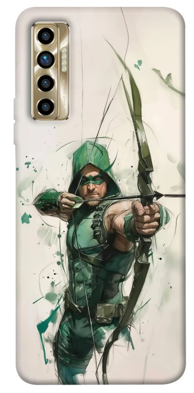 Чохол на TECNO Camon 17P Green Arrow фото 1 з 1