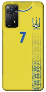 Чехол на Xiaomi Redmi Note 11 Pro 4G/5G UA-Football ver.3 фото 1 из 1