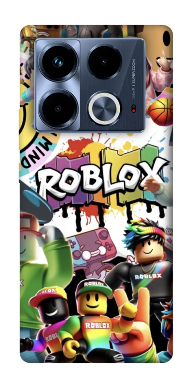 Чохол на Infinix Note 40 4G Roblox Characters Collage фото 1 з 1