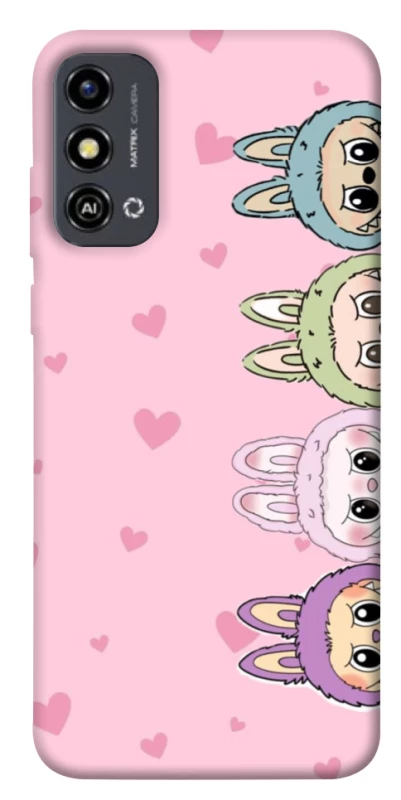 Чехол на ZTE Blade A53 All Labubu 4 фото 1 из 1