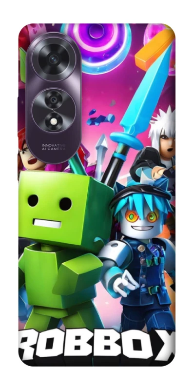 Чохол на Oppo A60 Roblox gaming heroes фото 1 з 1