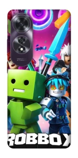 Чохол на Oppo A60 Roblox gaming heroes фото 1 з 1