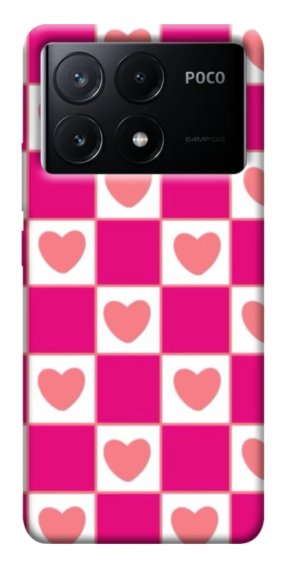 Чохол на Xiaomi Poco X6 Chess heart фото 1 з 1