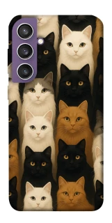Чохол на Samsung Galaxy S23 FE Colorful Cat Collage фото 1 з 1