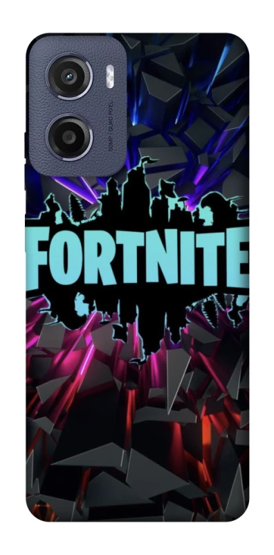 Чохол на Motorola Moto E15 Fortnite logo ver.3 фото 1 з 1