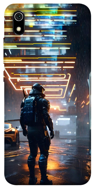 Чохол на Xiaomi Redmi 7A Cyber character фото 1 з 1