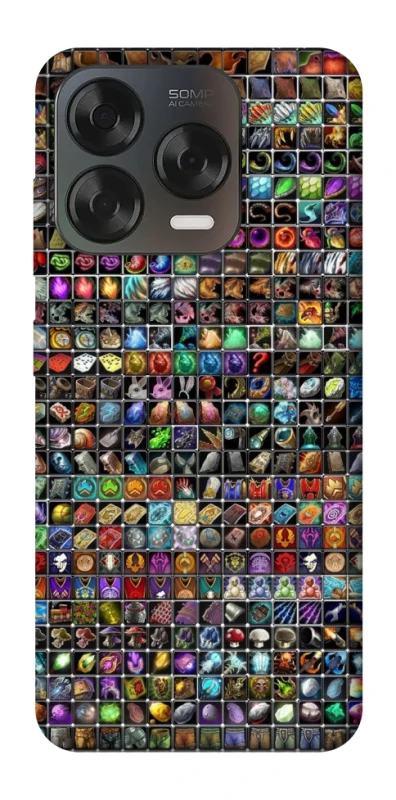 Чехол на ZTE Blade V70 Design Inventory menu ver.1 фото 1 из 2