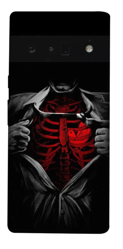 Чехол на Google Pixel 6 Pro Skeleton Heart фото 1 из 1