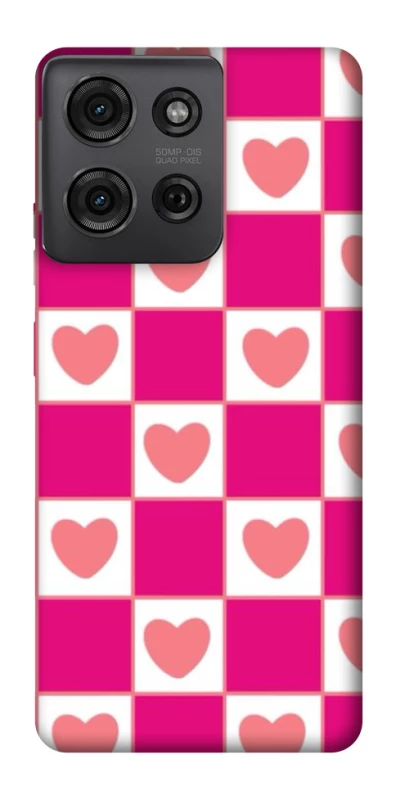 Чохол на Motorola Moto G75 Chess heart фото 1 з 1