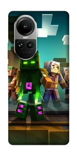 Чехол на Oppo Reno 10 Minecraft dungeon фото 1 из 2