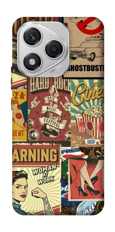 Чохол на Honor 400 Lite Retro collage ver.2 фото 1 з 1