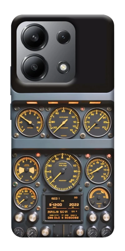 Чохол на Xiaomi Redmi Note 13 4G Airplane instrument panel фото 1 з 1
