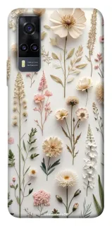 Чохол на Vivo Y31 Floral design ver.1 фото 1 з 1