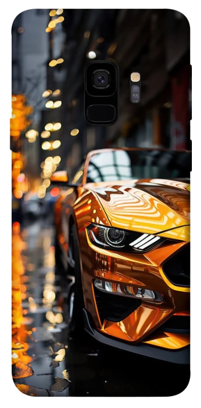 Чохол на Samsung Galaxy S9 Golden sports car фото 1 з 1