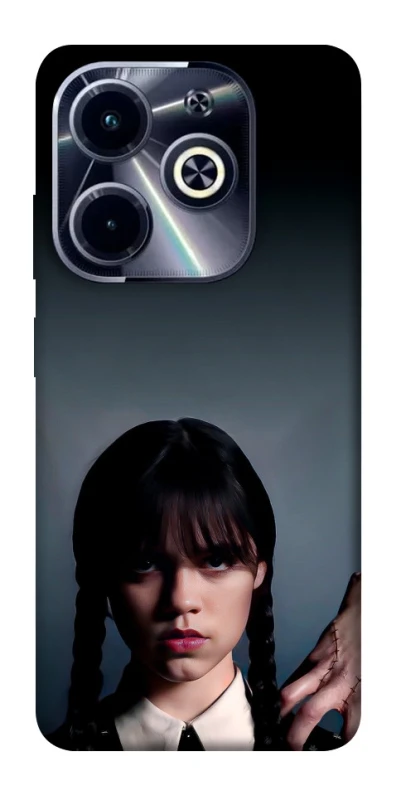 Чохол на Infinix Hot 40i Wednesday Bleak Beauty фото 1 з 1