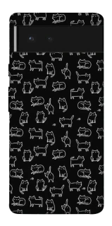 Чохол на Google Pixel 6 Black Cats фото 1 Чохол на Google Pixel 6 Black Cats фото 1 з 1