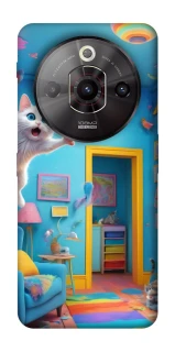 Чехол на ZTE Nubia Focus Pro crazy cat фото 1 из 1