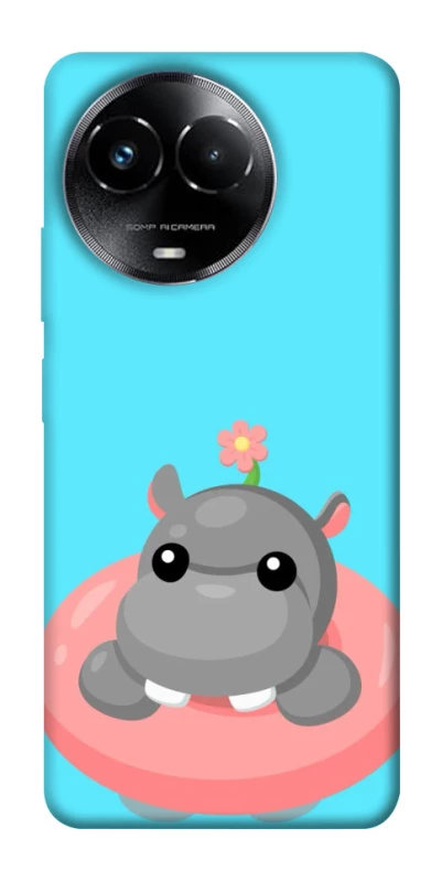 Чехол на Realme C67 4G Adopt Me Hippo Floatie фото 1 из 1
