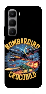 Чехол на Infinix Hot 60 Pro+ Bombardino Crocodilo v2 фото 1 из 1