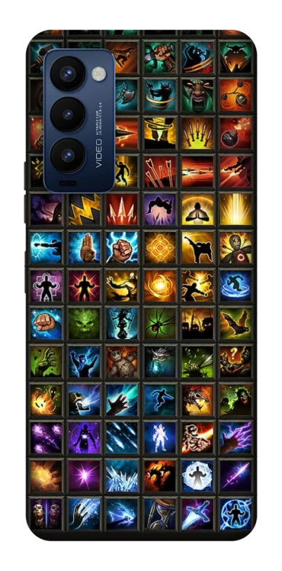 Чохол на TECNO Camon 18 Pro Abilities menu ver.3 фото 1 з 1