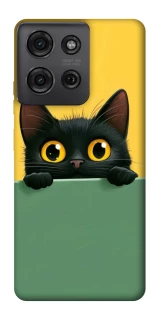 Чехол на Motorola Moto G75 Black cat v2 фото 1 из 1