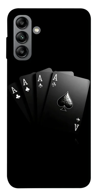 Чехол на Samsung Galaxy A04s Black Cards фото 1 из 1