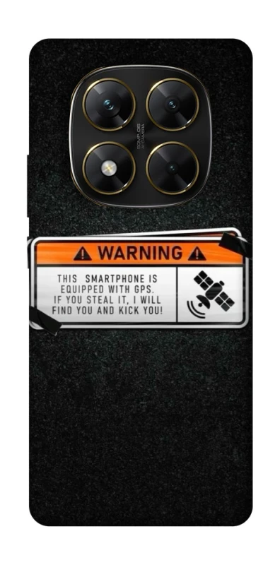 Чохол на Xiaomi Poco X7 Warning фото 1 з 1