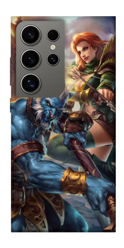 Чохол на Samsung Galaxy S24 Ultra Dota heroes фото 1 з 1