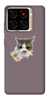 Чохол на ZTE Blade A56 cat matcha фото 1 з 1