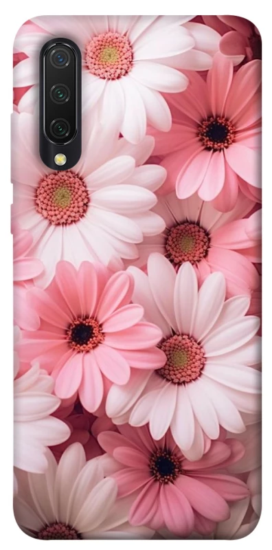 Чехол на Xiaomi Mi CC9 / Mi 9 Lite Розовые цветы v2 фото 1 из 1