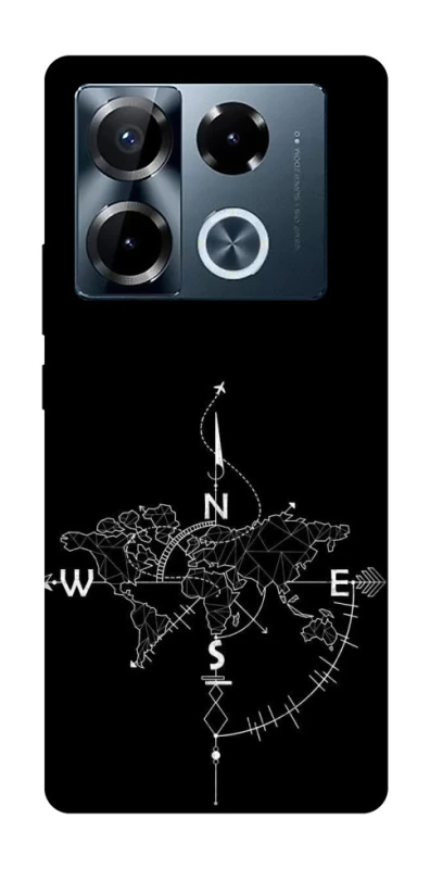Чехол на Infinix Note 40 Pro 4G Travel Map фото 1 Чехол на Infinix Note 40 Pro 4G Travel Map фото 1 из 1