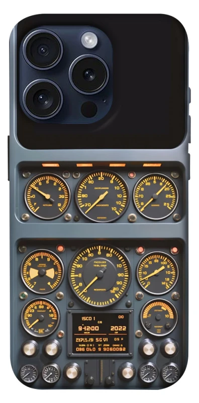 Чехол на Apple iPhone 15 Pro (6.1") Airplane instrument panel фото 1 из 1