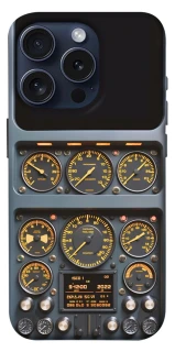 Чохол на Apple iPhone 15 Pro (6.1") Airplane instrument panel фото 1 з 1