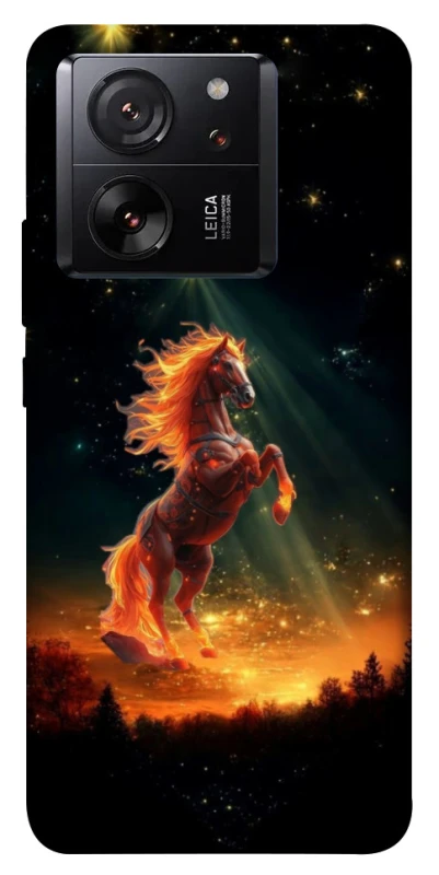 Чохол на Xiaomi 13T Pro Red Fire Horse ver.2 фото 1 з 1