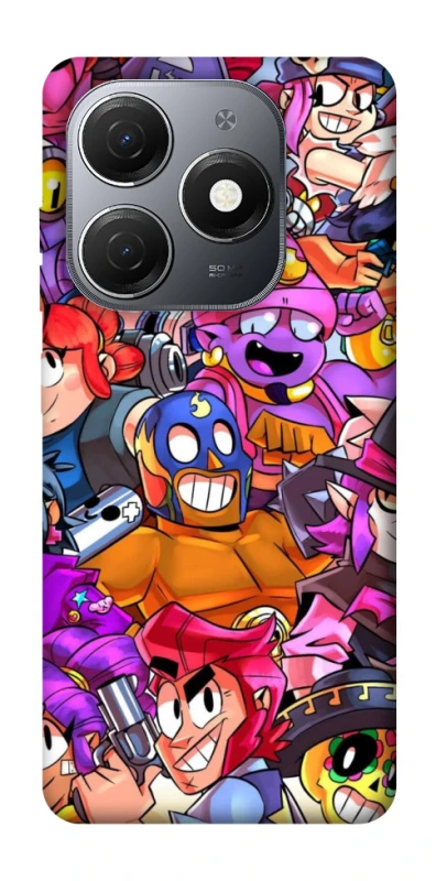 Чехол на TECNO Spark 20 Brawl Stars ver.9 фото 1 из 1