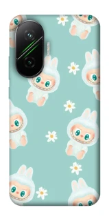 Чехол на Xiaomi Poco F7 Labubu Green фото 1 из 1
