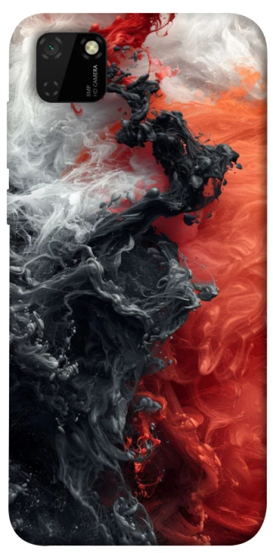 Чохол на Huawei Y5p Black and Red фото 1 з 1