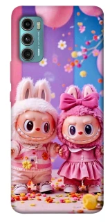 Чехол на Motorola Moto G60 Labubu twins ver.2 фото 1 из 1